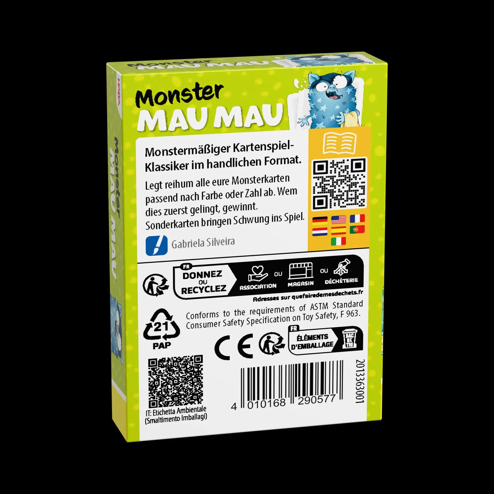 Bild: 4010168290577 | Monster Mau Mau | Spiel | Deutsch | 2026 | HABA Sales GmbH &amp; Co.KG