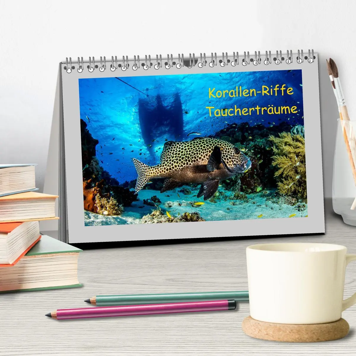 Bild: 9783457730577 | Korallen-Riffe Taucherträume (Tischkalender 2026 DIN A5 quer),...