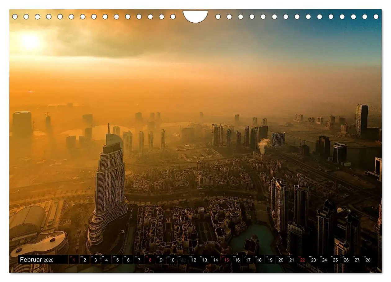 Bild: 9783516200577 | Dubai - City of dreams (Wandkalender 2026 DIN A4 quer), CALVENDO...