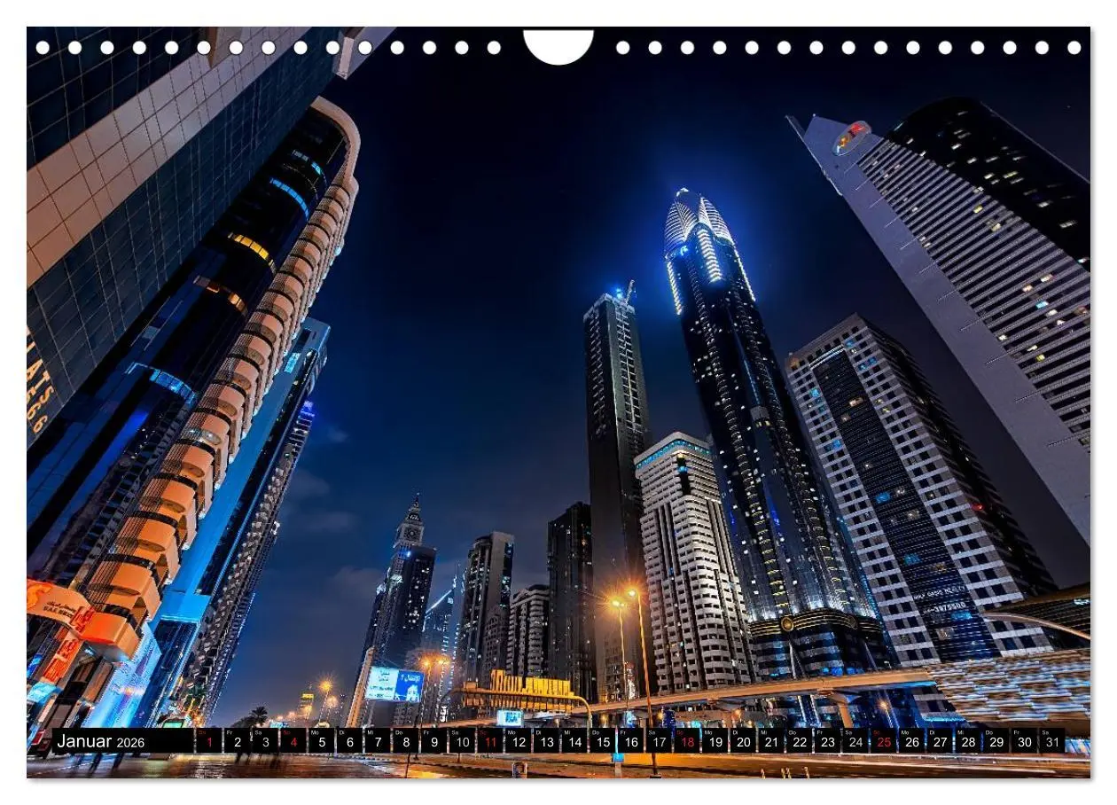 Bild: 9783516200577 | Dubai - City of dreams (Wandkalender 2026 DIN A4 quer), CALVENDO...