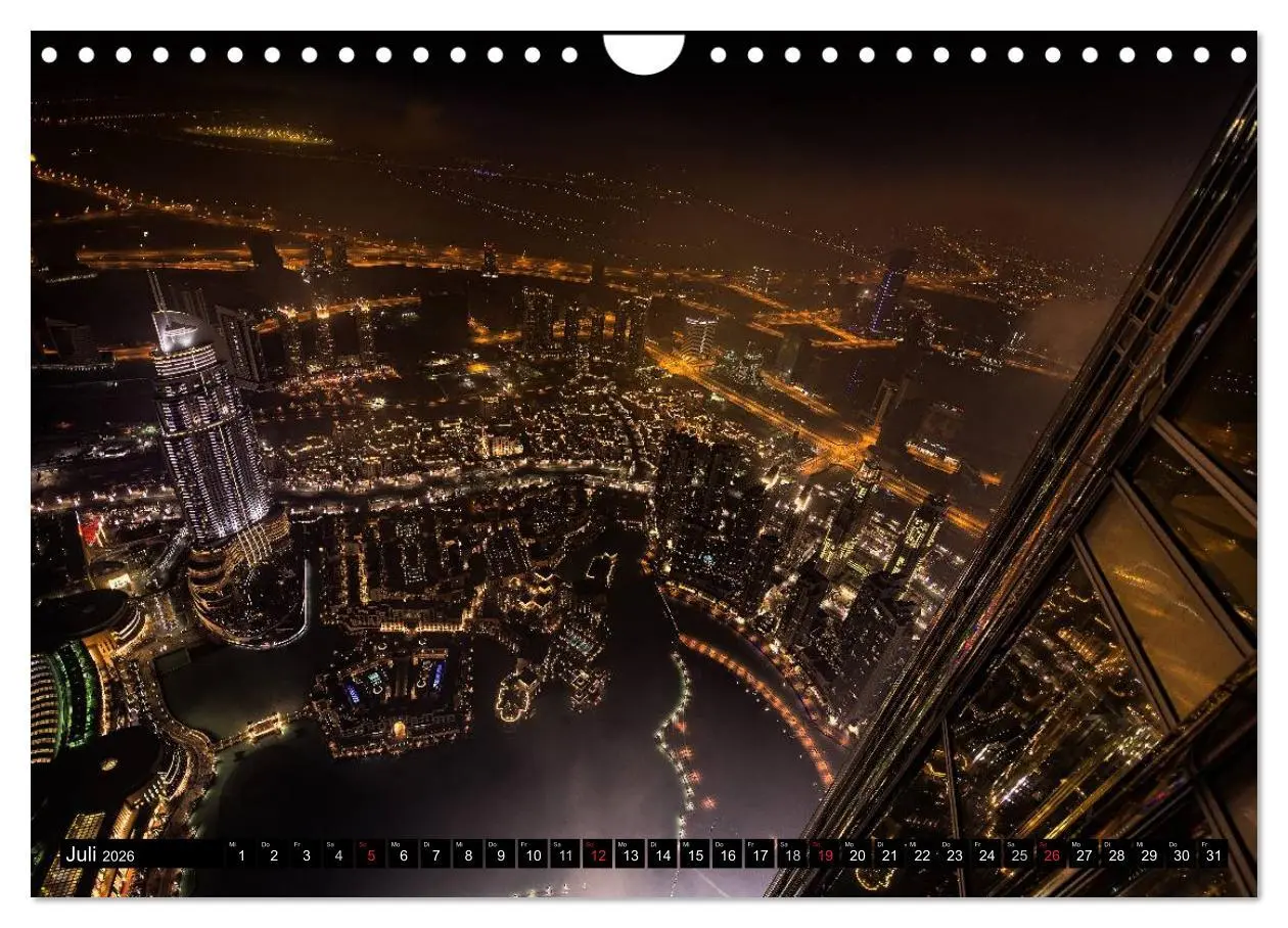 Bild: 9783516200577 | Dubai - City of dreams (Wandkalender 2026 DIN A4 quer), CALVENDO...