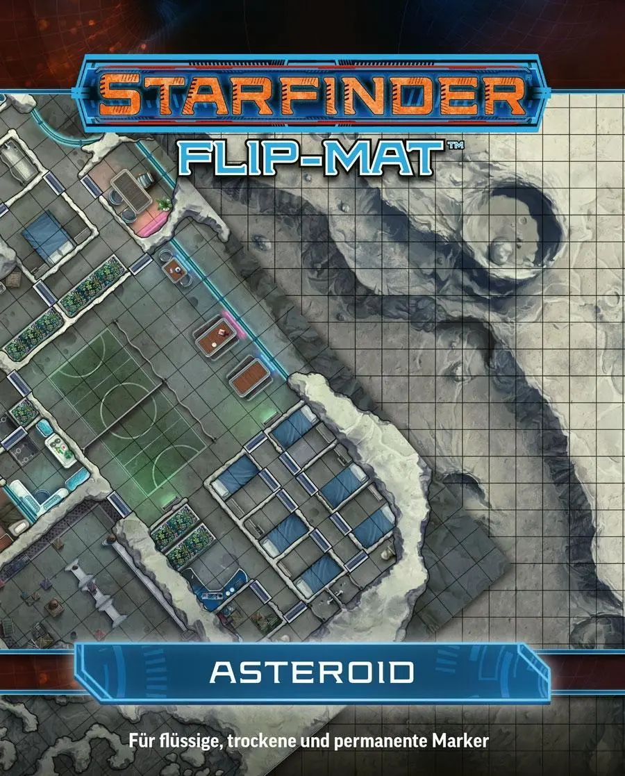 Cover: 9783963310577 | Starfinder Flip-Mat: Asteroid | Jason Bulmahn | deutsch | 2018
