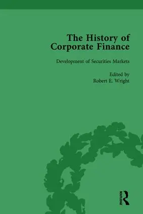 Cover: 9781138760677 | History of Corporate Finance: Developments of Anglo-American...