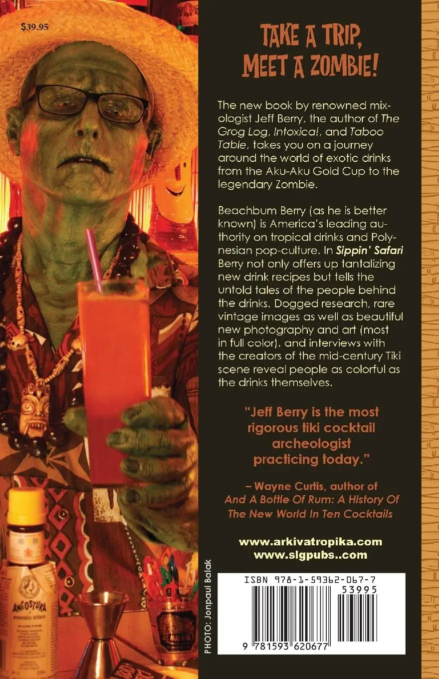 Rückseite: 9781593620677 | Beachbum Berry's Sippin' Safari | Jeff Berry | Taschenbuch | Englisch