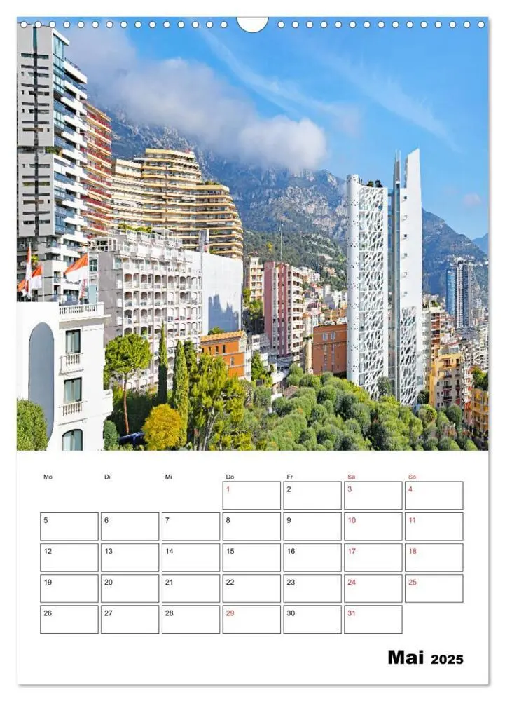 Bild: 9783435940677 | Monaco - Fürstentum an der Côte d'Azur (Wandkalender 2025 DIN A3...