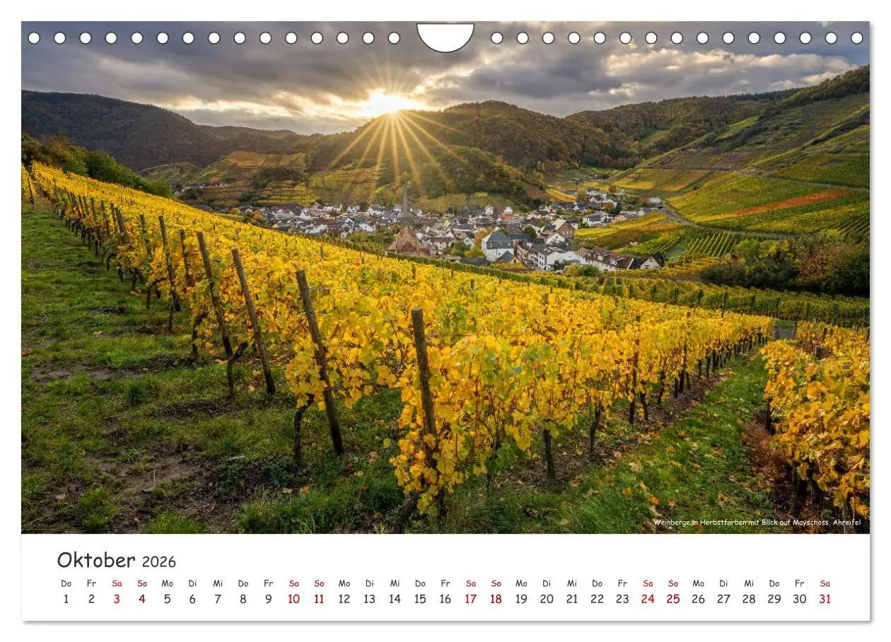 Bild: 9783457270677 | Heimat Entdecken - Eifel (Wandkalender 2026 DIN A4 quer), CALVENDO...