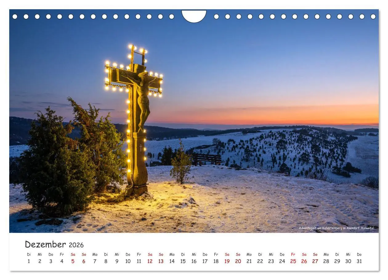 Bild: 9783457270677 | Heimat Entdecken - Eifel (Wandkalender 2026 DIN A4 quer), CALVENDO...