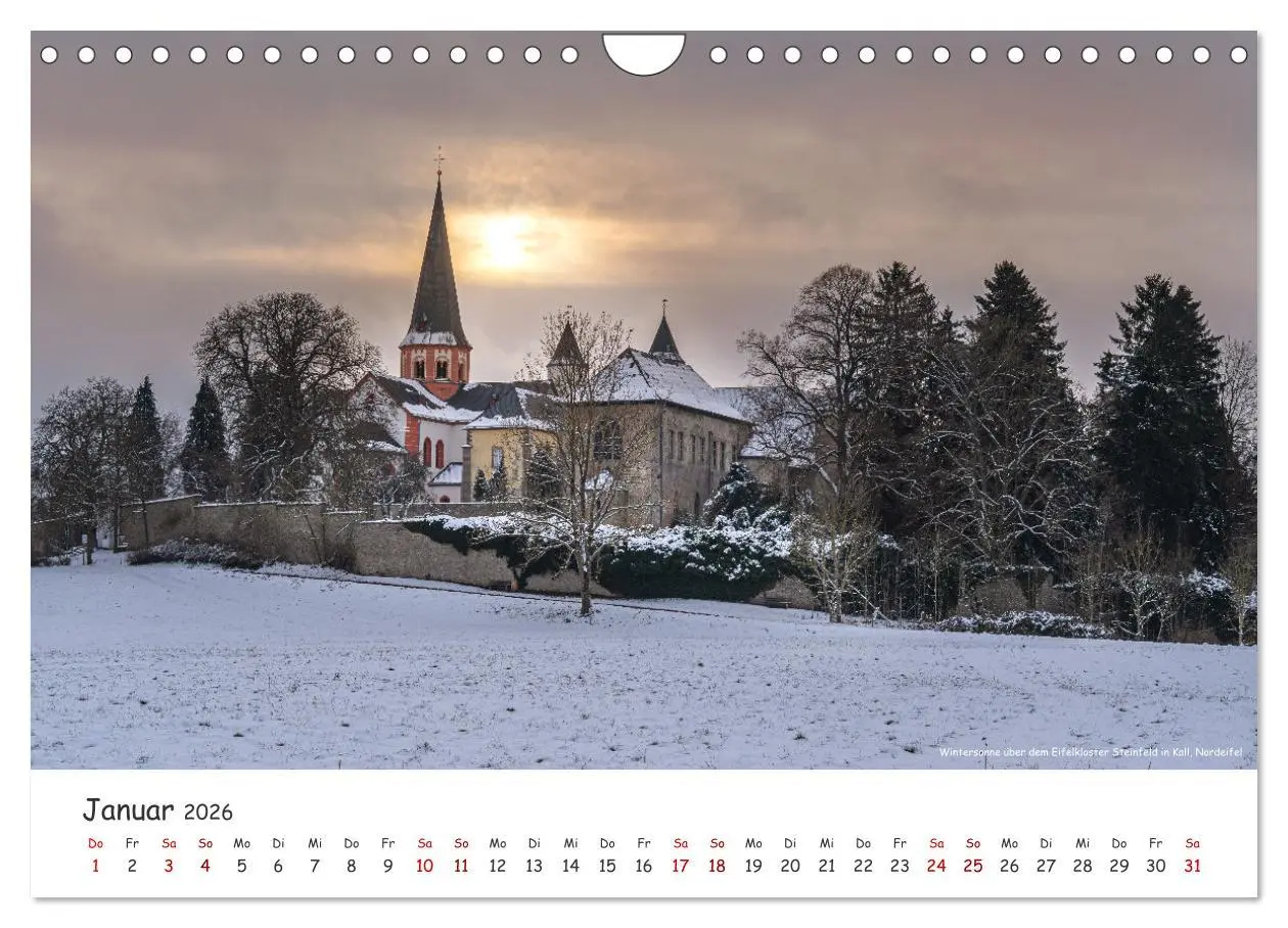 Bild: 9783457270677 | Heimat Entdecken - Eifel (Wandkalender 2026 DIN A4 quer), CALVENDO...