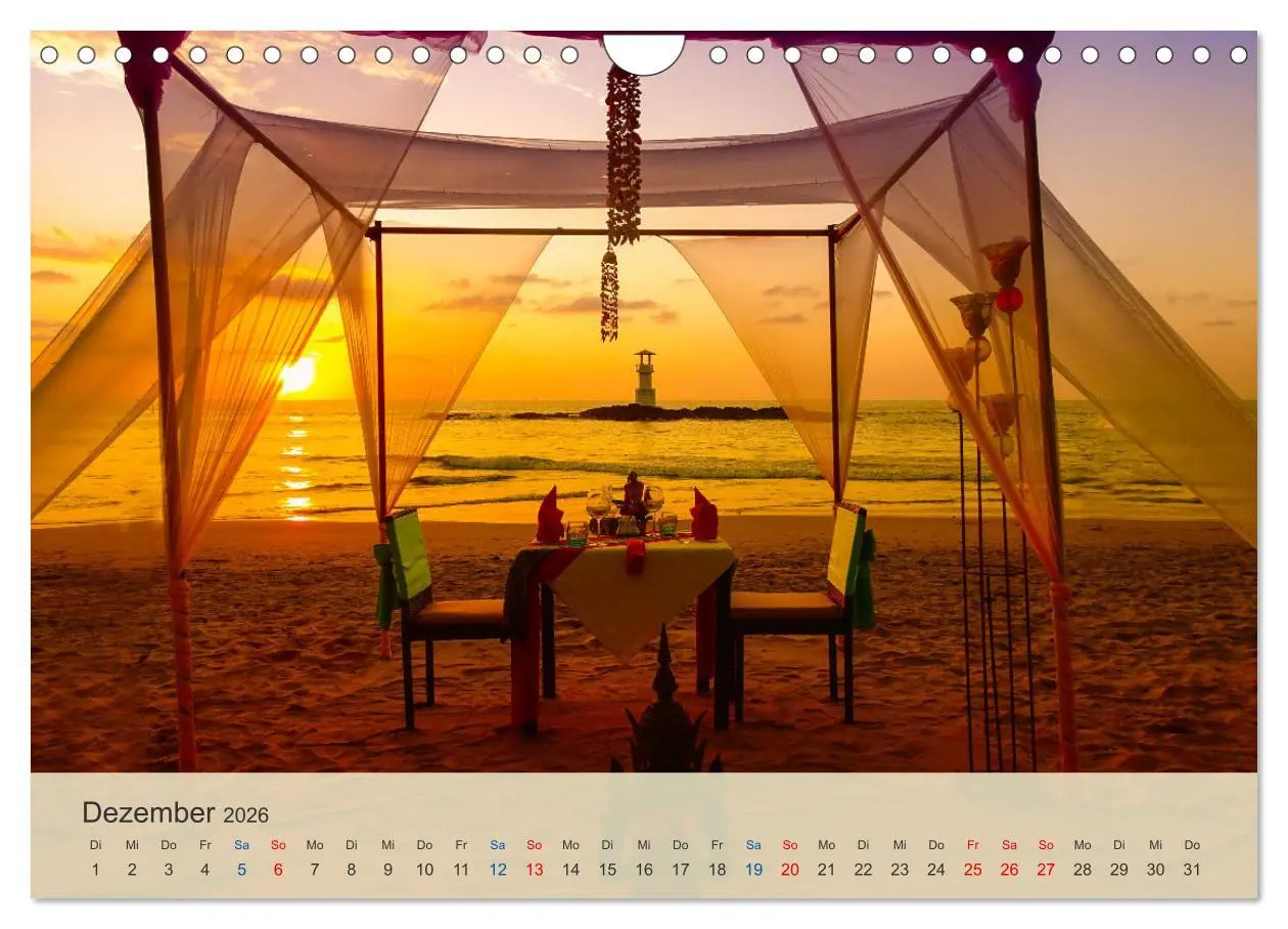 Bild: 9783457650677 | Wenn die Sonne unter geht (Wandkalender 2026 DIN A4 quer), CALVENDO...