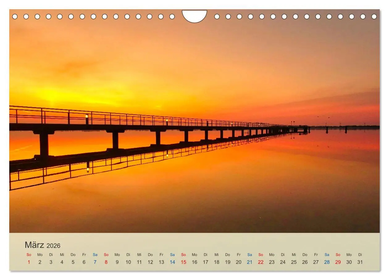 Bild: 9783457650677 | Wenn die Sonne unter geht (Wandkalender 2026 DIN A4 quer), CALVENDO...