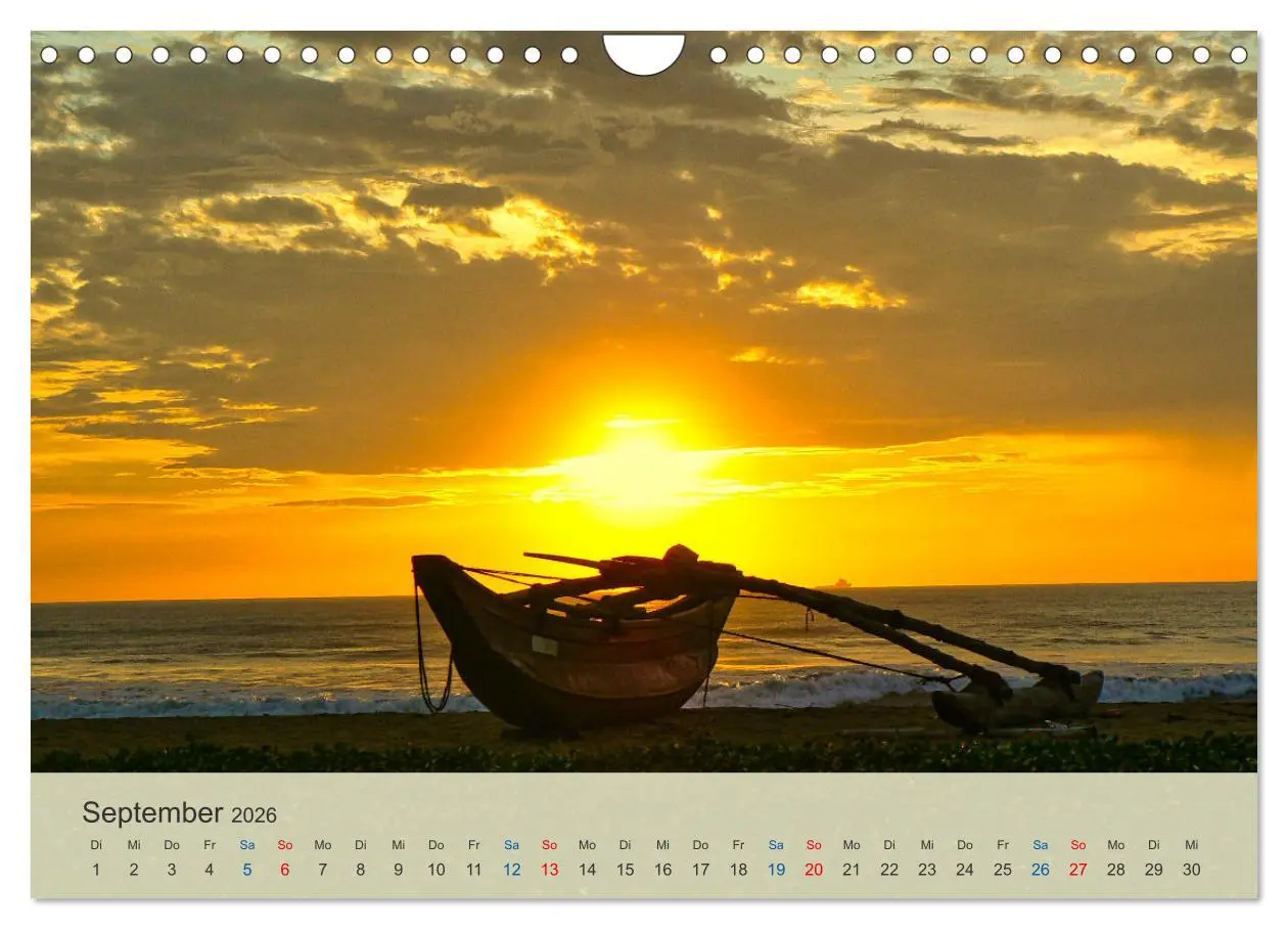 Bild: 9783457650677 | Wenn die Sonne unter geht (Wandkalender 2026 DIN A4 quer), CALVENDO...