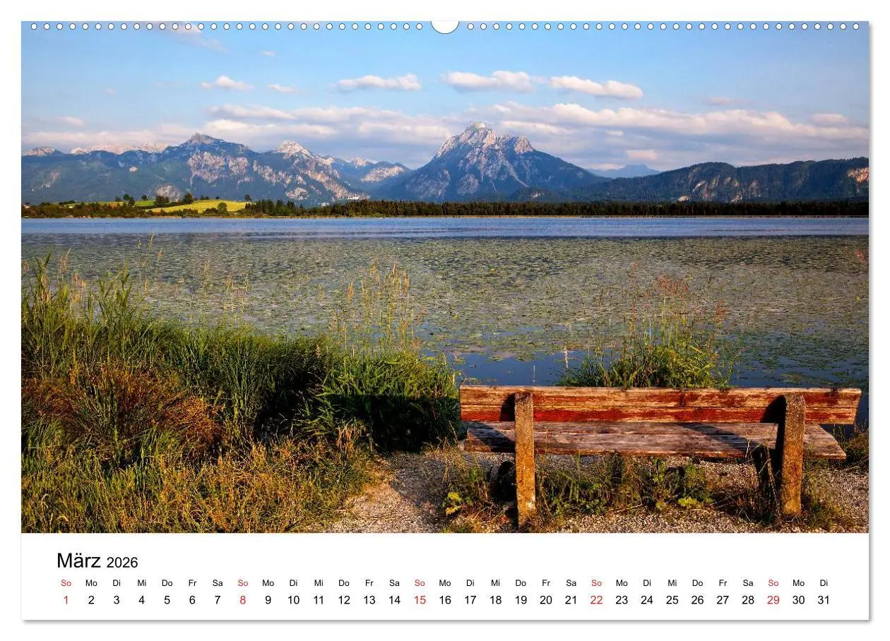 Bild: 9783457960677 | Hopfensee - Riviera des Allgäus (Wandkalender 2026 DIN A2 quer),...