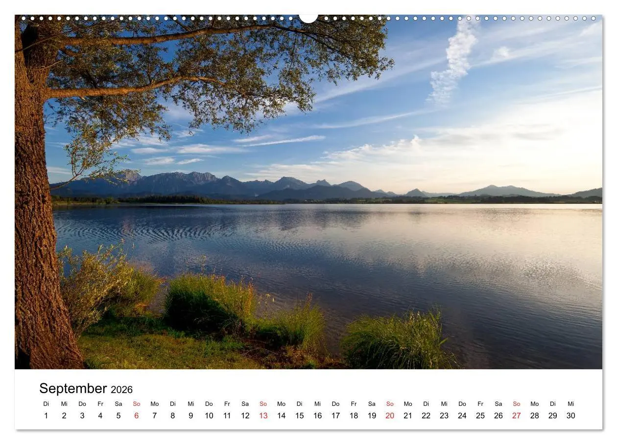 Bild: 9783457960677 | Hopfensee - Riviera des Allgäus (Wandkalender 2026 DIN A2 quer),...