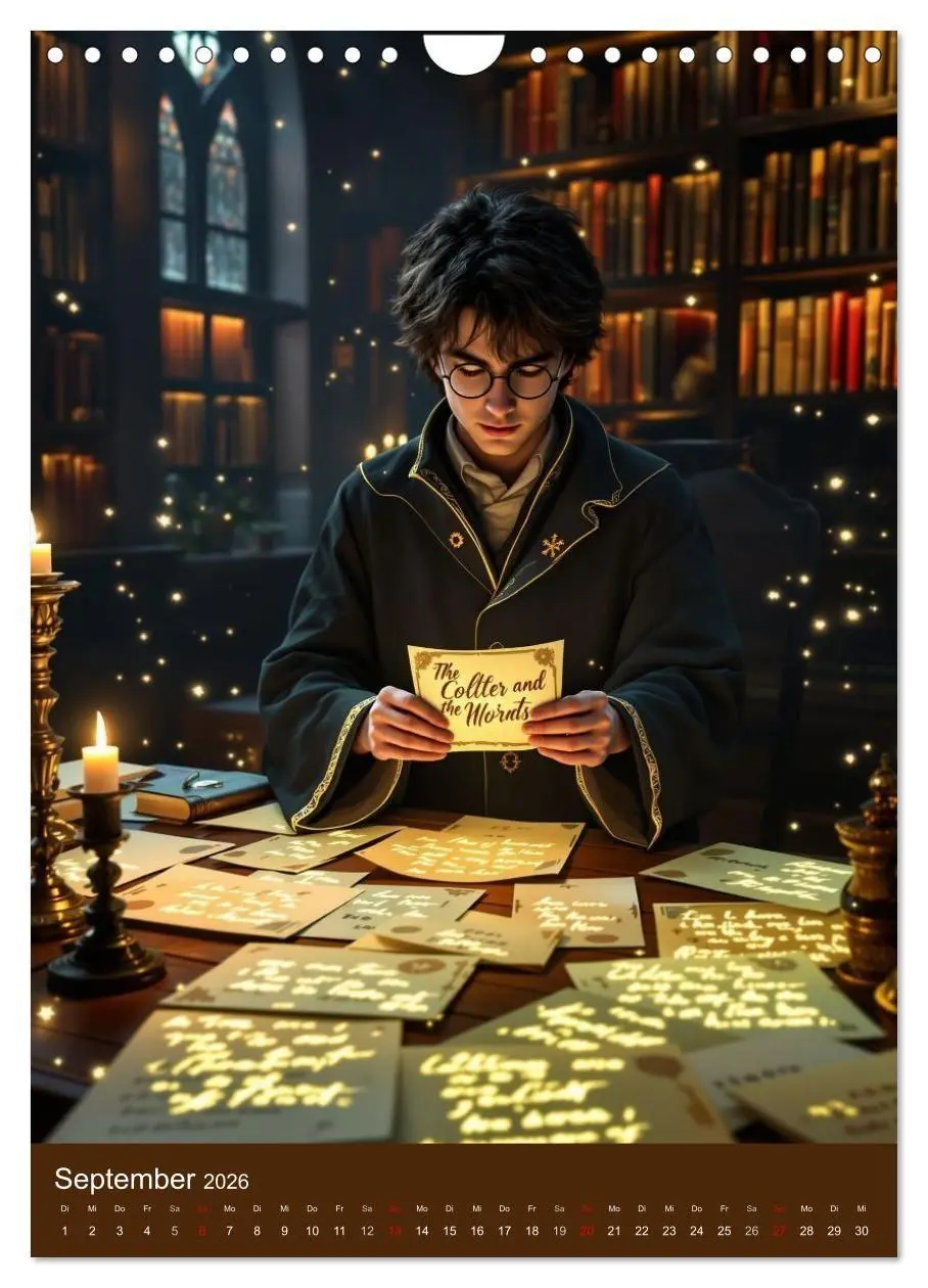 Bild: 9783516670677 | Schattenbibliothek Eldoria (Wandkalender 2026 DIN A4 hoch),...
