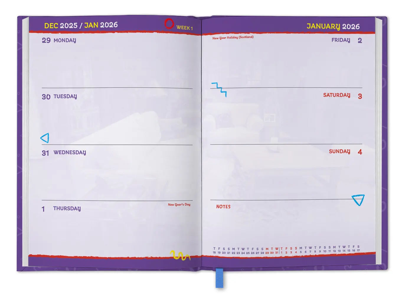 Bild: 9783803530677 | Friends - A5-Tischkalender 2026 | Kalender | 128 S. | Deutsch | 2026