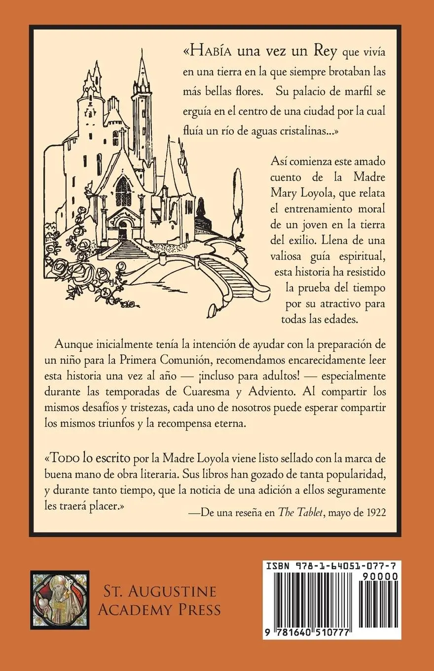 Rückseite: 9781640510777 | El Rey de la Ciudad de Oro | Madre Maria Loyola | Taschenbuch | 2019