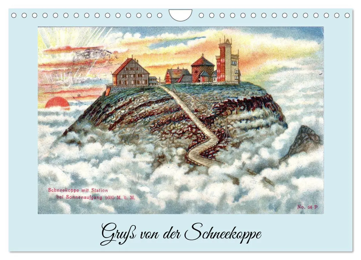 Cover: 9783457260777 | Gruß von der Schneekoppe (Wandkalender 2026 DIN A4 quer), CALVENDO...