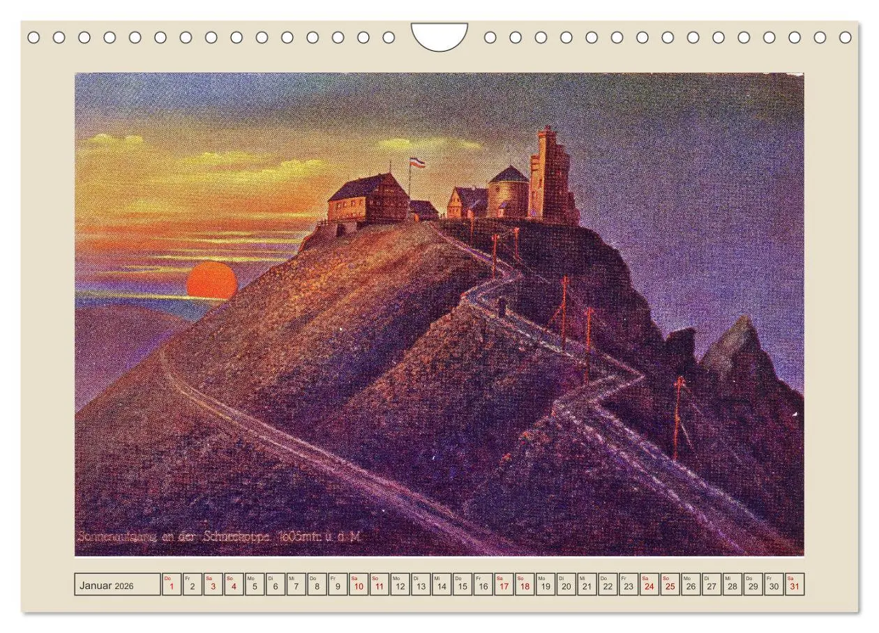 Bild: 9783457260777 | Gruß von der Schneekoppe (Wandkalender 2026 DIN A4 quer), CALVENDO...