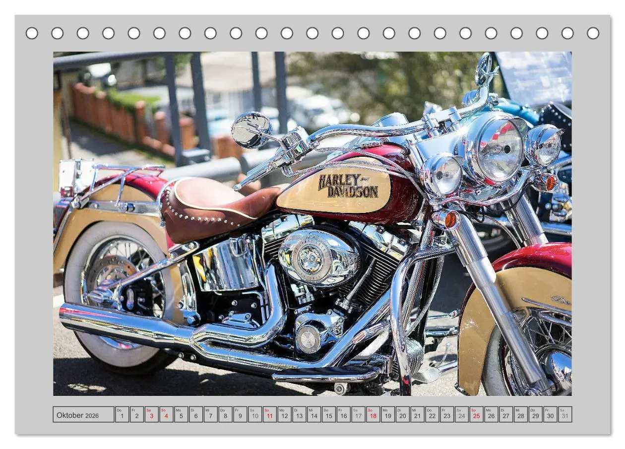 Bild: 9783457570777 | Vintage Bikes. Traumhafte Motorrad-Oldies (Tischkalender 2026 DIN...