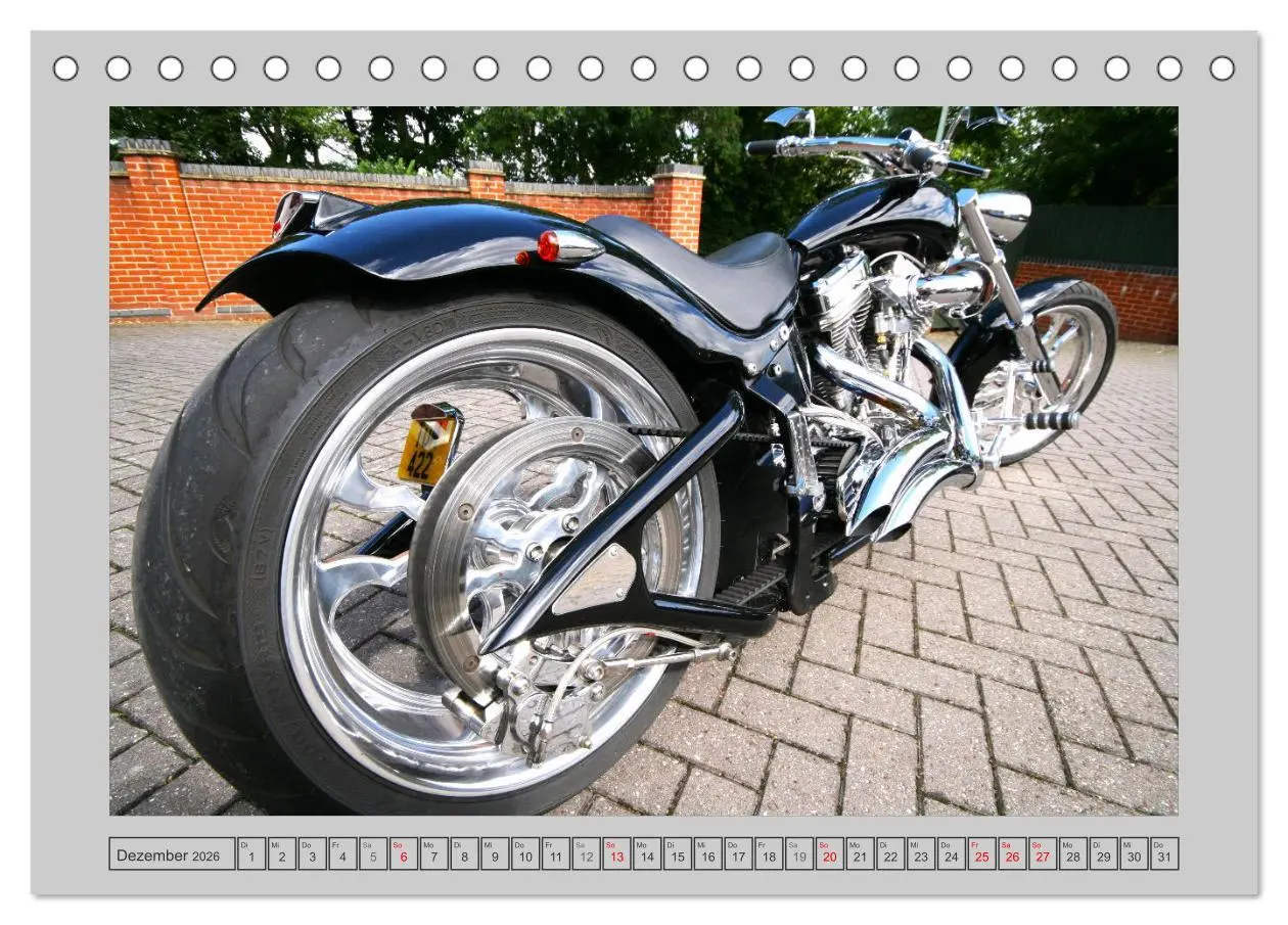 Bild: 9783457570777 | Vintage Bikes. Traumhafte Motorrad-Oldies (Tischkalender 2026 DIN...