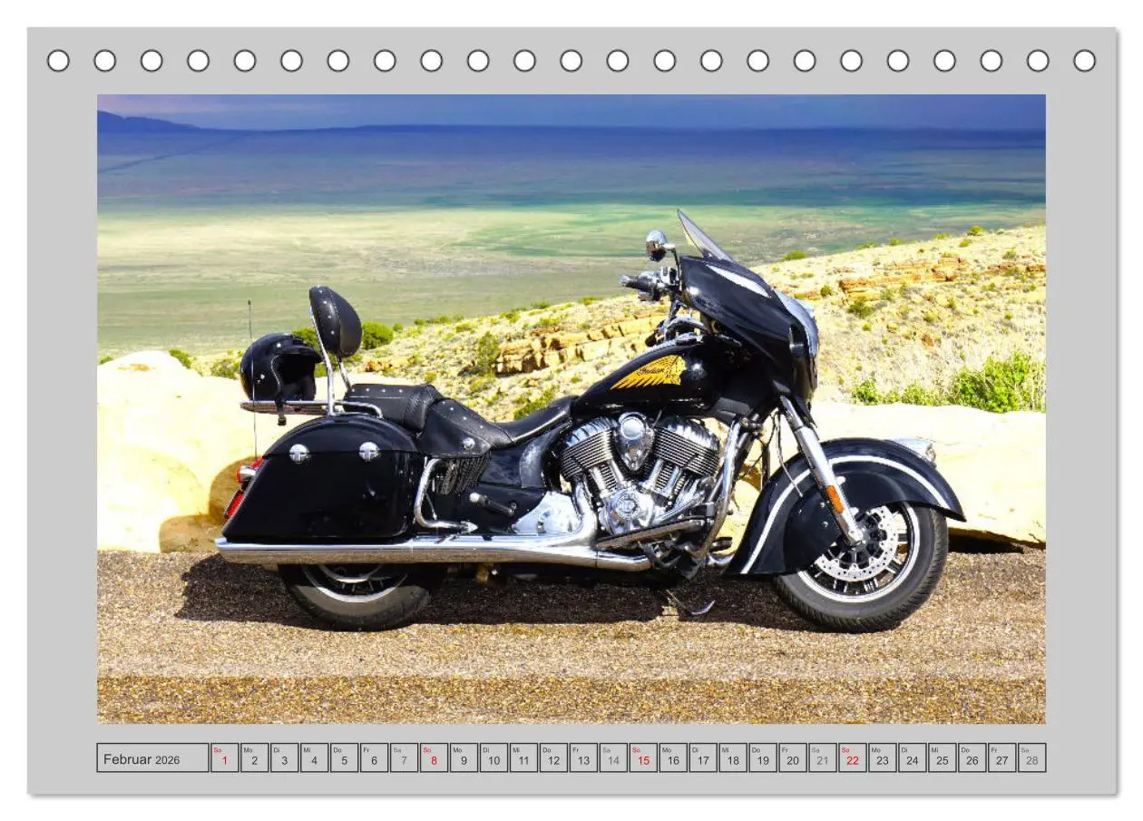 Bild: 9783457570777 | Vintage Bikes. Traumhafte Motorrad-Oldies (Tischkalender 2026 DIN...