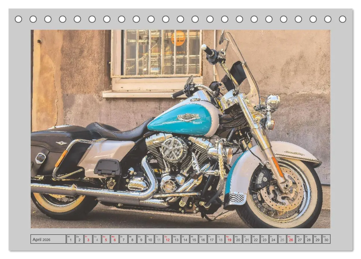 Bild: 9783457570777 | Vintage Bikes. Traumhafte Motorrad-Oldies (Tischkalender 2026 DIN...