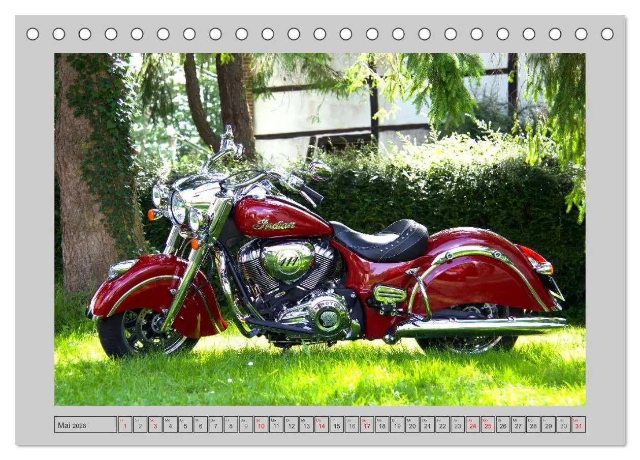 Bild: 9783457570777 | Vintage Bikes. Traumhafte Motorrad-Oldies (Tischkalender 2026 DIN...