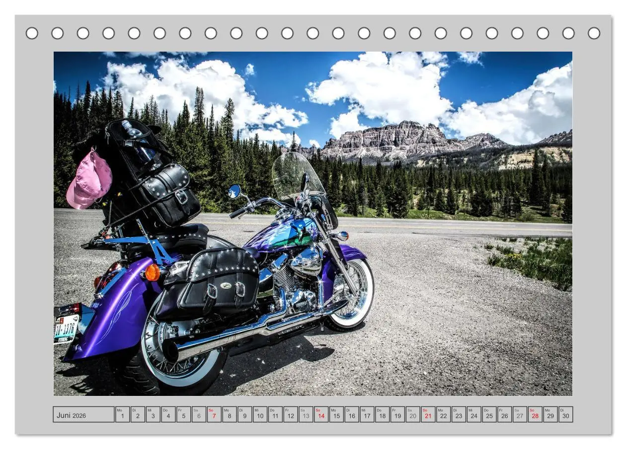 Bild: 9783457570777 | Vintage Bikes. Traumhafte Motorrad-Oldies (Tischkalender 2026 DIN...