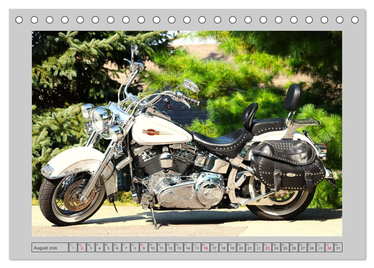Bild: 9783457570777 | Vintage Bikes. Traumhafte Motorrad-Oldies (Tischkalender 2026 DIN...