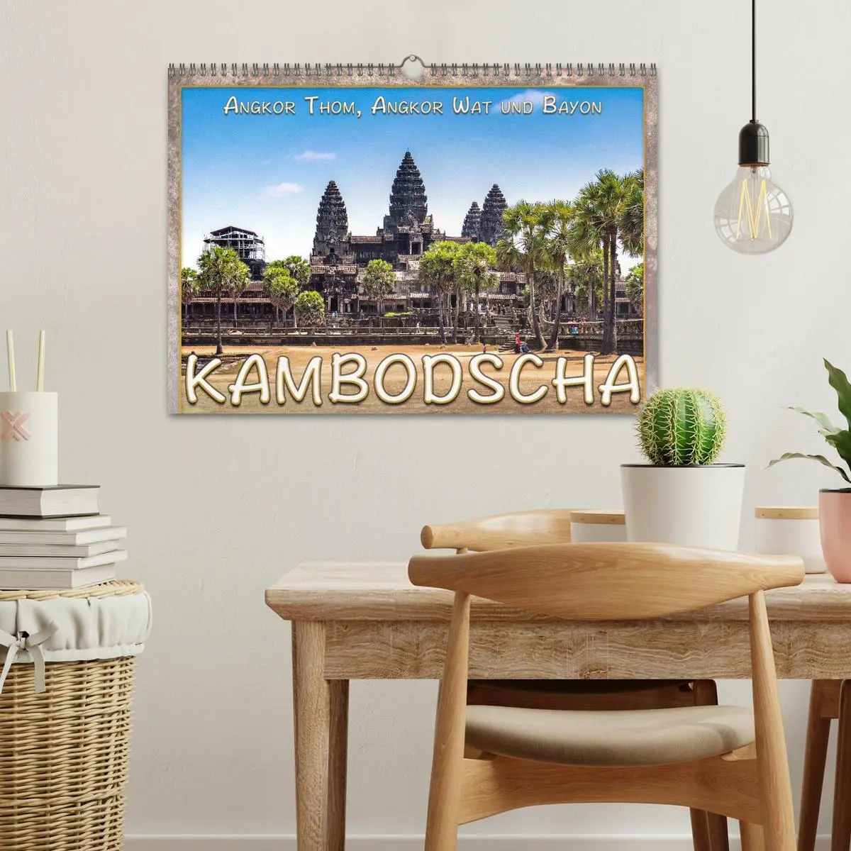 Bild: 9783457950777 | Kambodscha, Angkor Thom, Angkor Wat und Bayon (Wandkalender 2026...