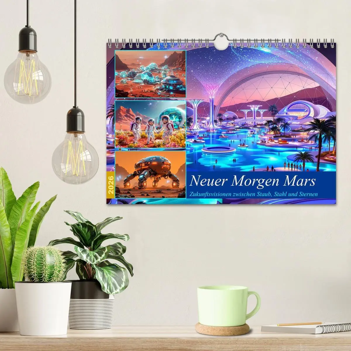 Bild: 9783516730777 | Neuer Morgen Mars (Wandkalender 2026 DIN A4 quer), CALVENDO...