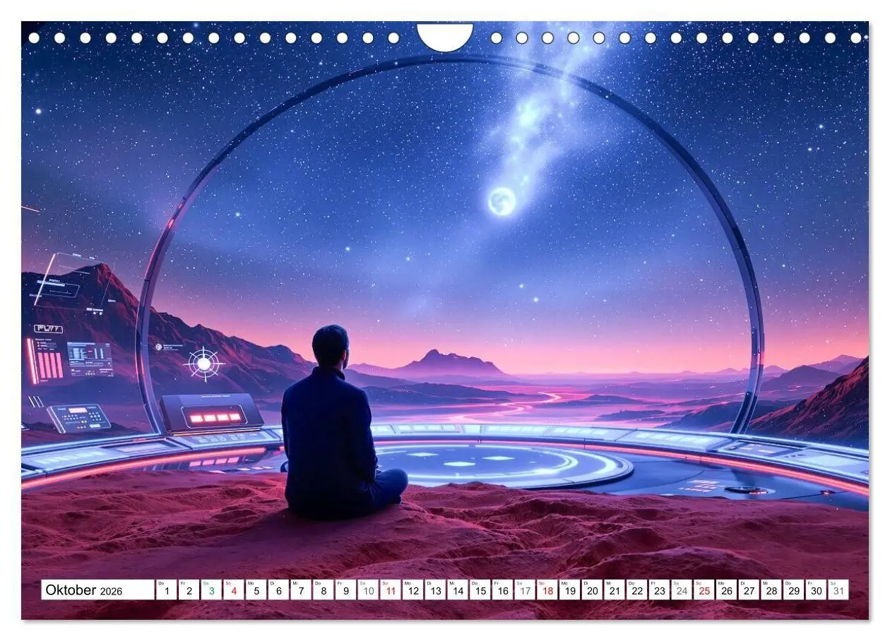 Bild: 9783516730777 | Neuer Morgen Mars (Wandkalender 2026 DIN A4 quer), CALVENDO...