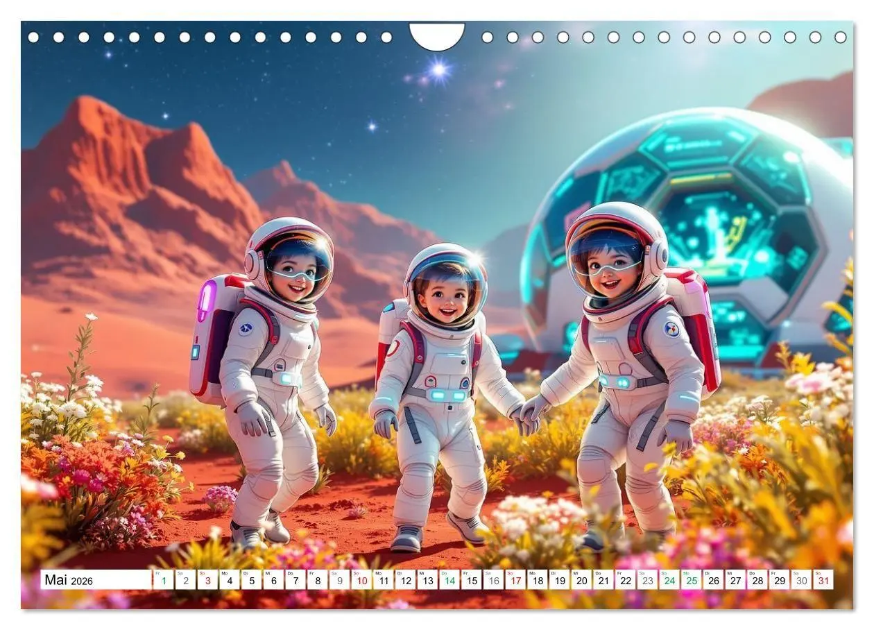 Bild: 9783516730777 | Neuer Morgen Mars (Wandkalender 2026 DIN A4 quer), CALVENDO...