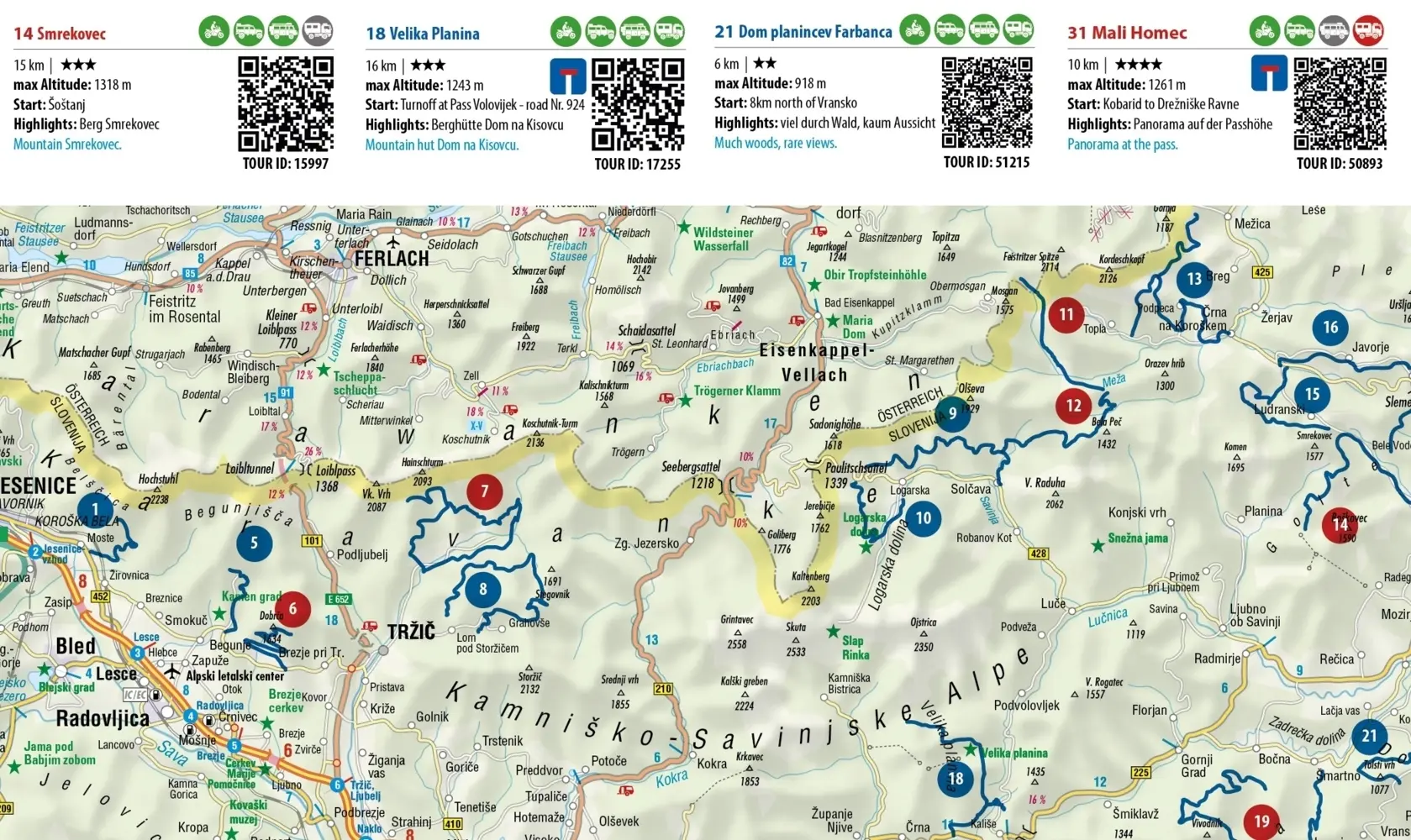Bild: 9783965990777 | FolyMaps OFFROAD Slowenien 1:250 000 | GmbH | (Land-)Karte | Deutsch
