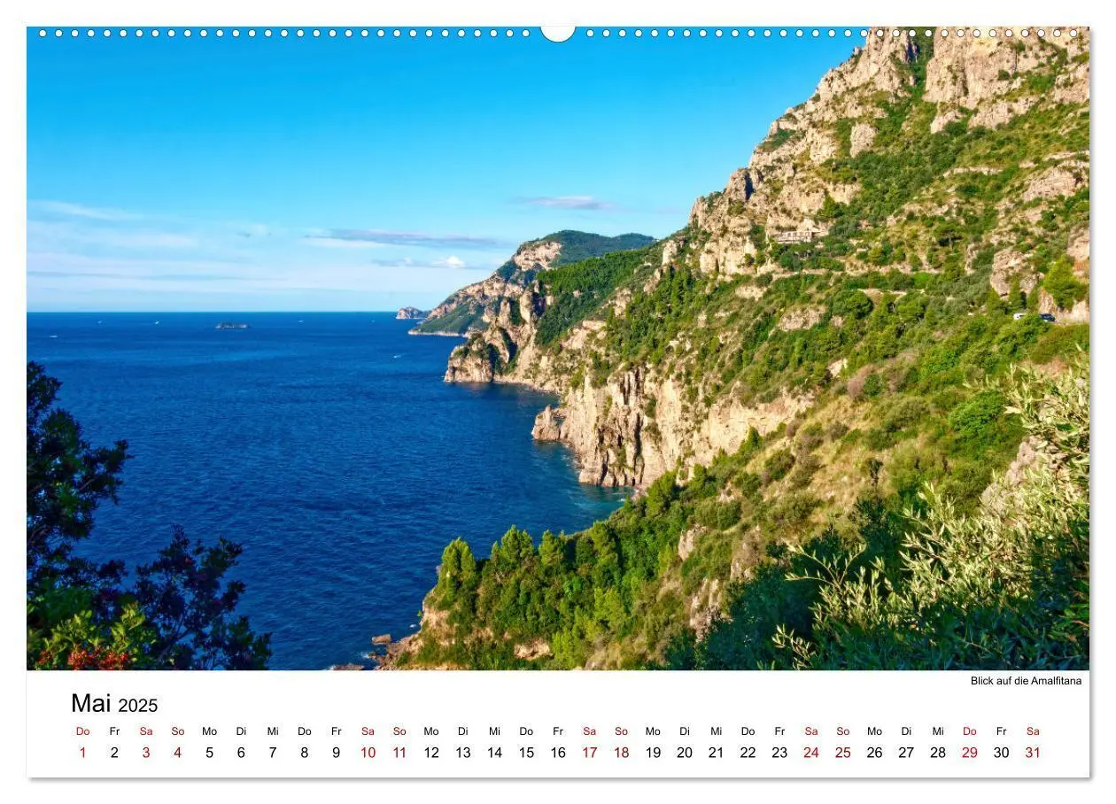 Bild: 9783383900877 | Highlights am Golf von Neapel (Wandkalender 2025 DIN A2 quer),...