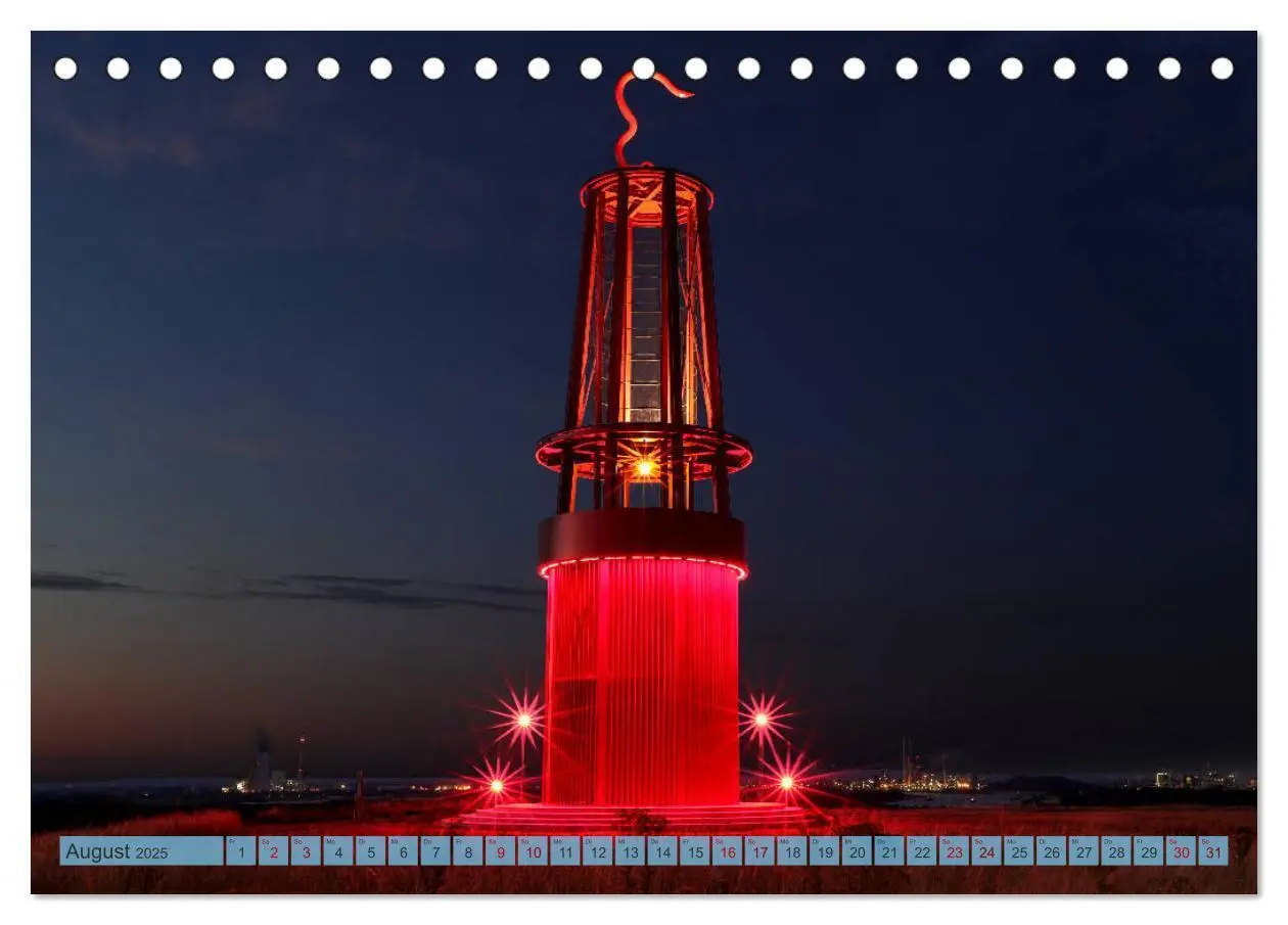 Bild: 9783435300877 | RUHRPOTT LICHTER (Tischkalender 2025 DIN A5 quer), CALVENDO...