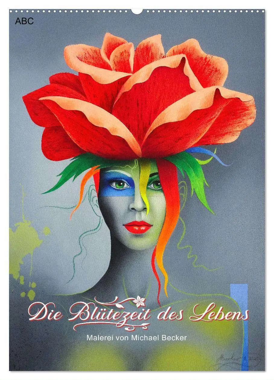 Cover: 9783457250877 | Die Blütezeit des Lebens (Wandkalender 2026 DIN A2 hoch), CALVENDO...