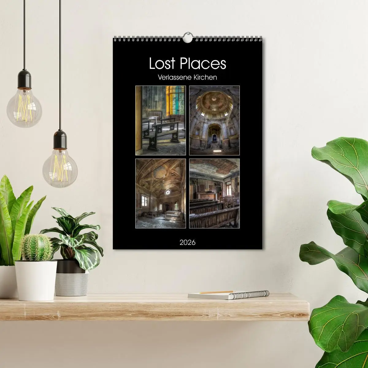 Bild: 9783516410877 | Lost Places - Verlassene Kirchen (Wandkalender 2026 DIN A3 hoch),...
