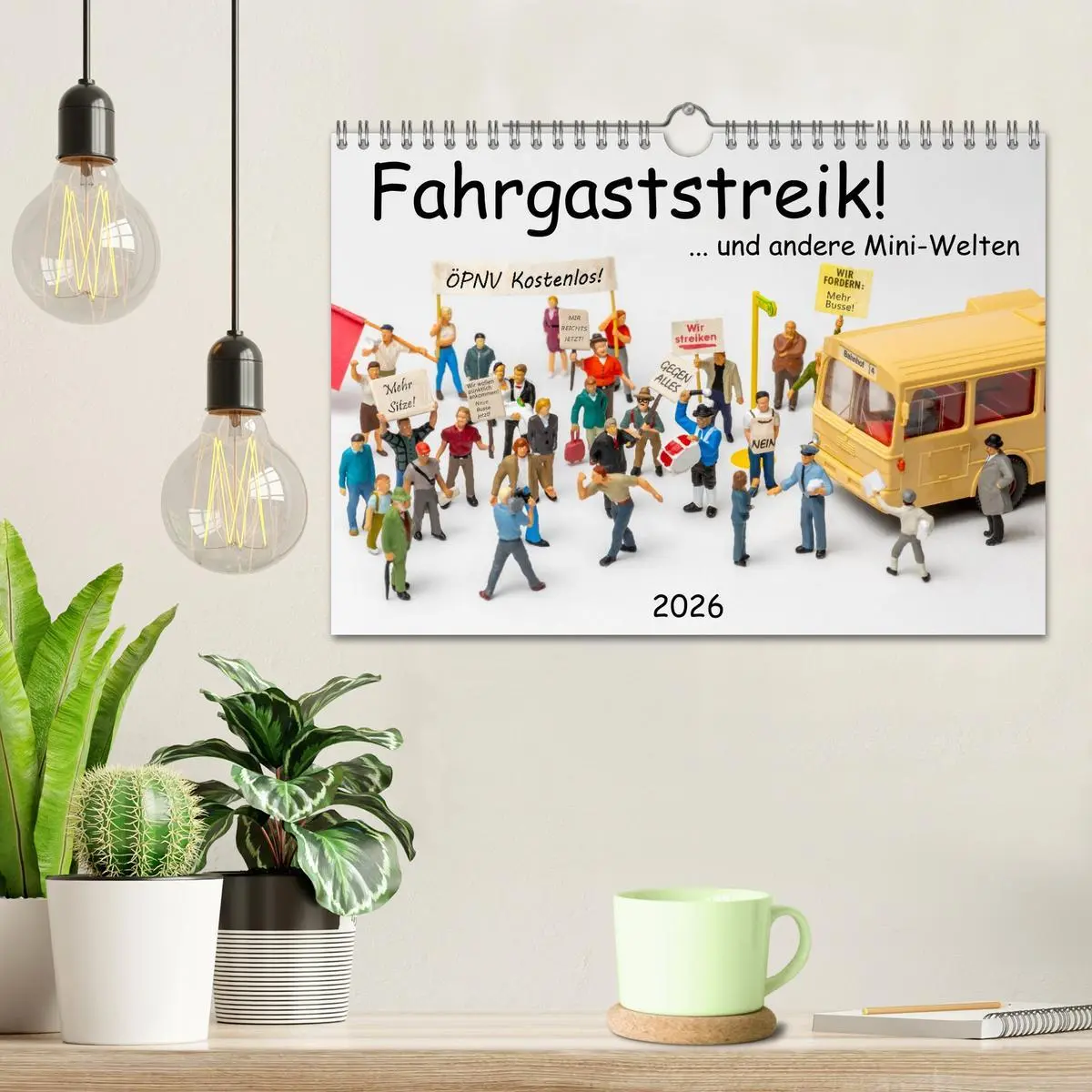 Bild: 9783516650877 | Fahrgaststreik! ... und andere Mini-Welten (Wandkalender 2026 DIN...