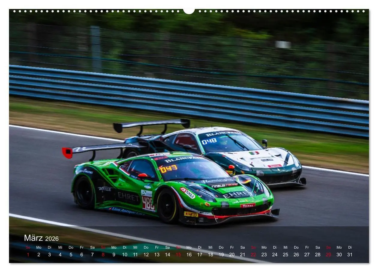 Bild: 9783516720877 | Motorsport aus Maranello (hochwertiger Premium Wandkalender 2026...