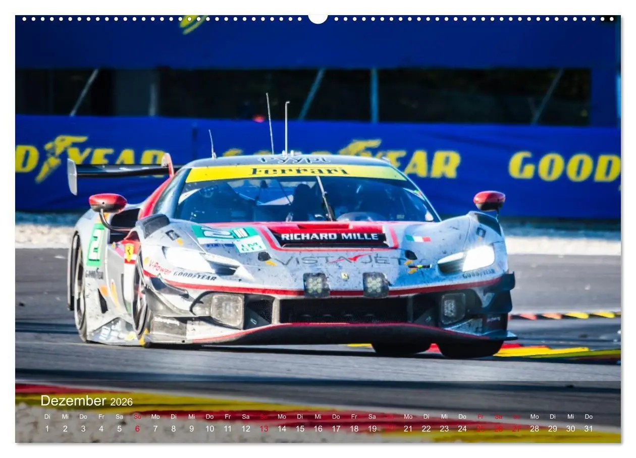 Bild: 9783516720877 | Motorsport aus Maranello (hochwertiger Premium Wandkalender 2026...