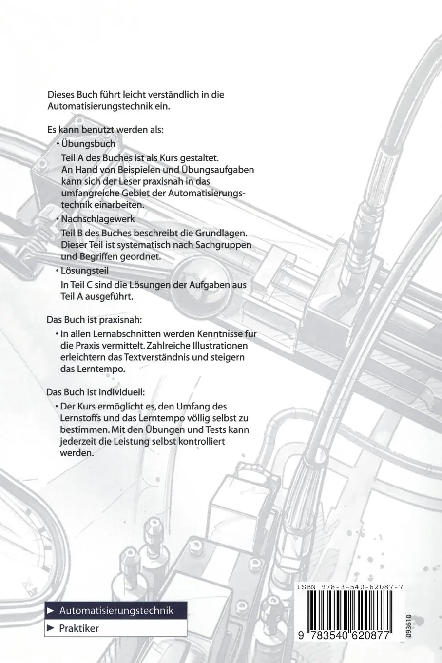 Rückseite: 9783540620877 | Elektrohydraulik | Grundstufe | D. Merkle (u. a.) | Taschenbuch | 1997