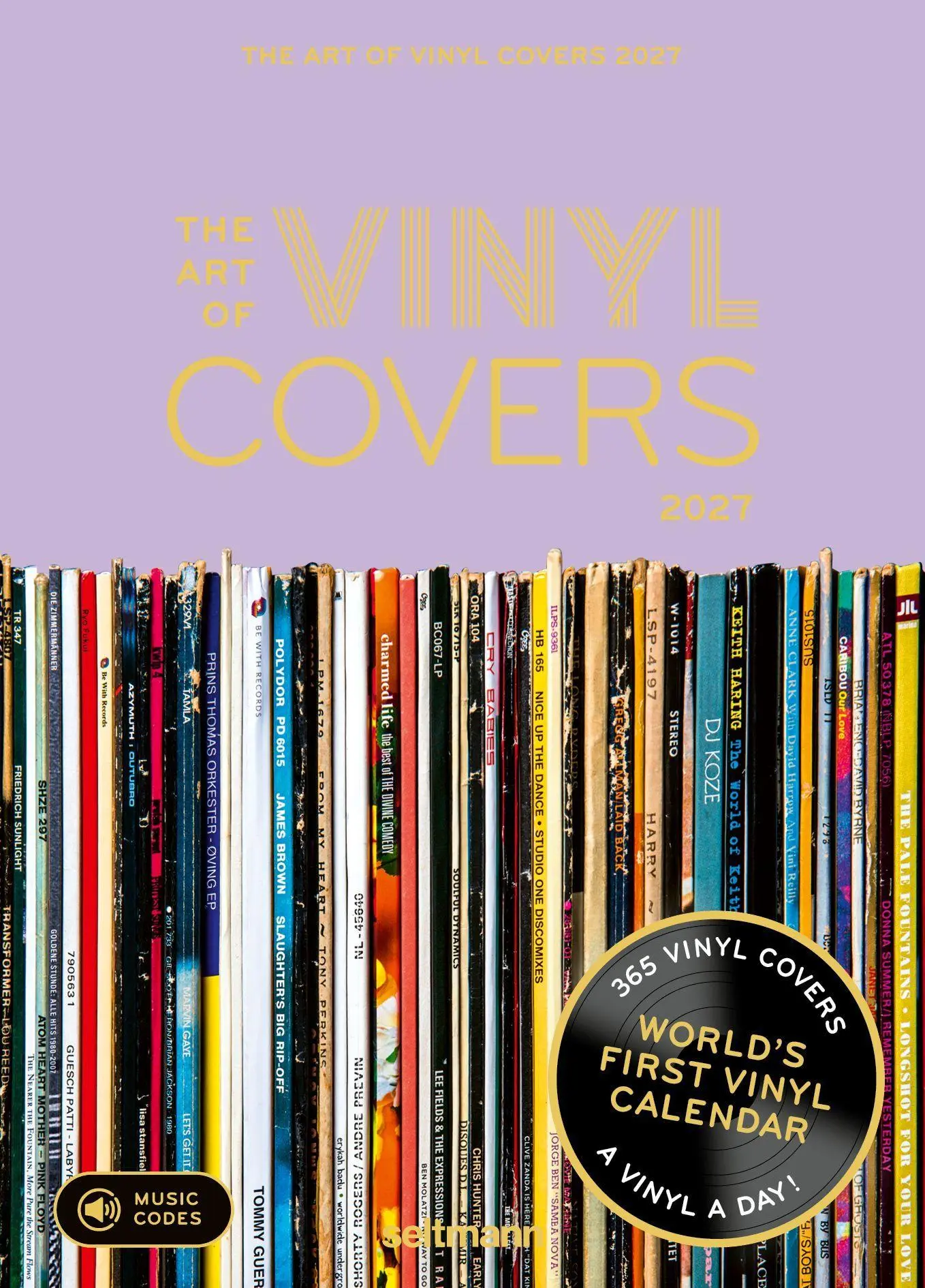 Cover: 9783949070877 | The Art of Vinyl Covers 2027 | Oliver Seltmann | Kalender | 370 S.