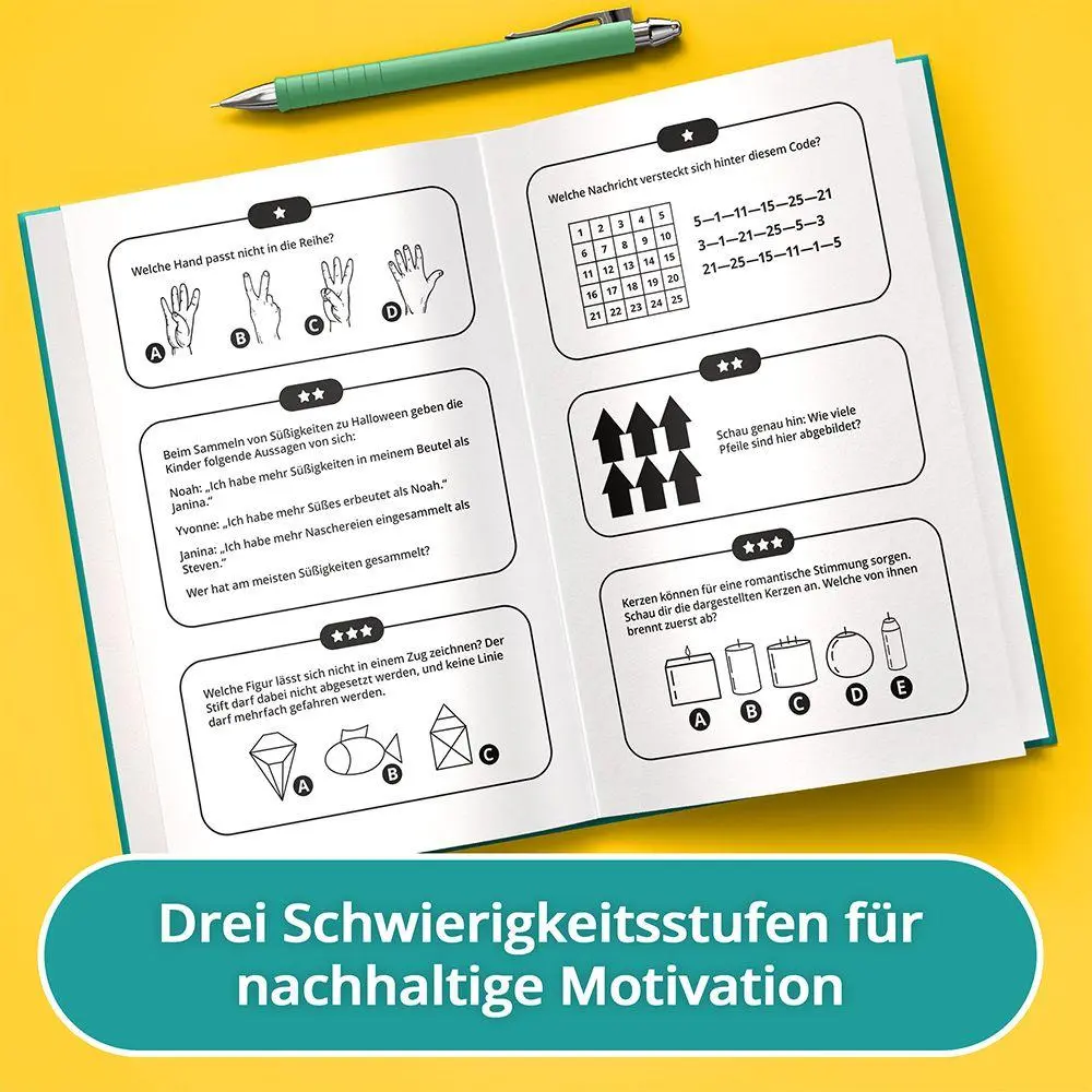 Bild: 9783985610877 | Das geniale Rätselbuch für clevere Teenager - Level up dein Gehirn