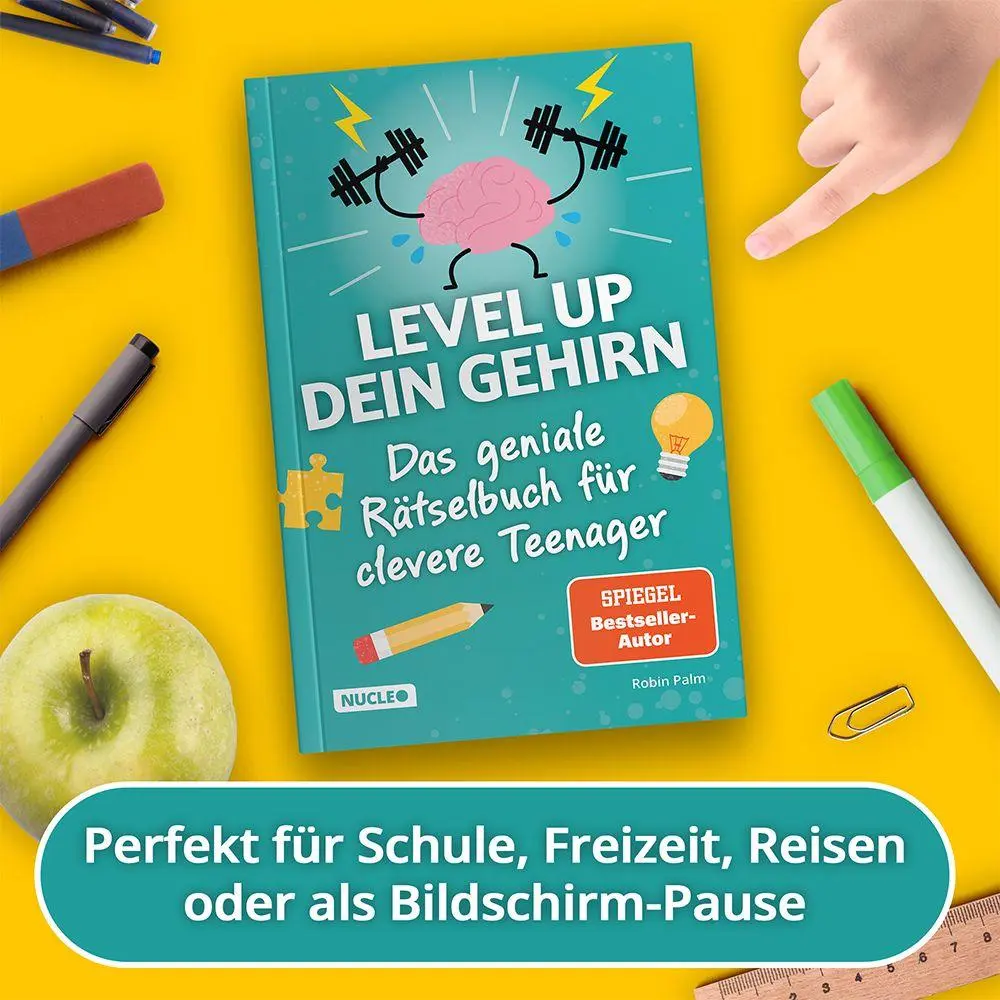 Bild: 9783985610877 | Das geniale Rätselbuch für clevere Teenager - Level up dein Gehirn