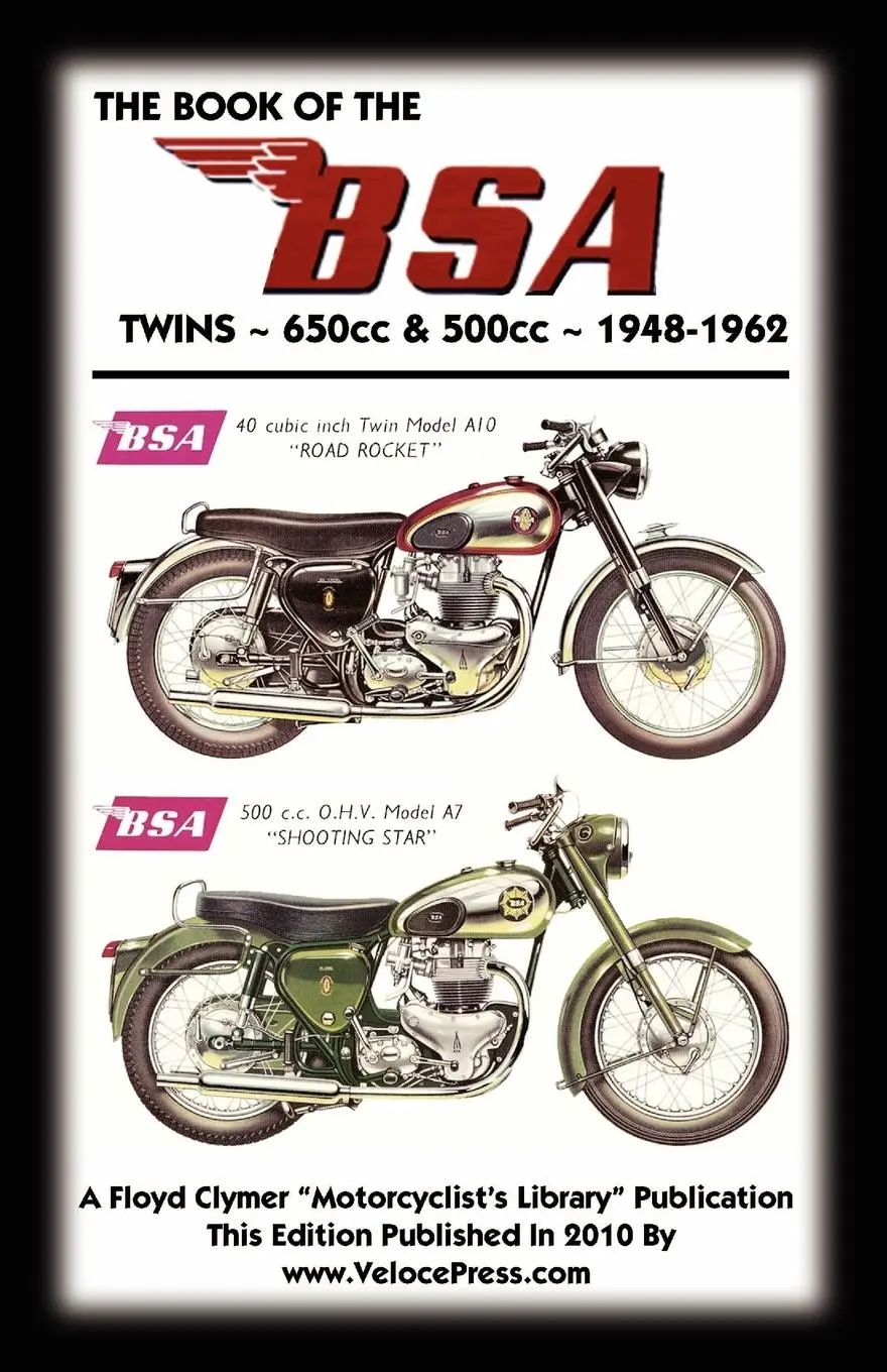 Cover: 9781588500977 | BOOK OF THE BSA TWINS 650cc &amp; 500cc 1948-1962 | Floyd Clymer | Buch