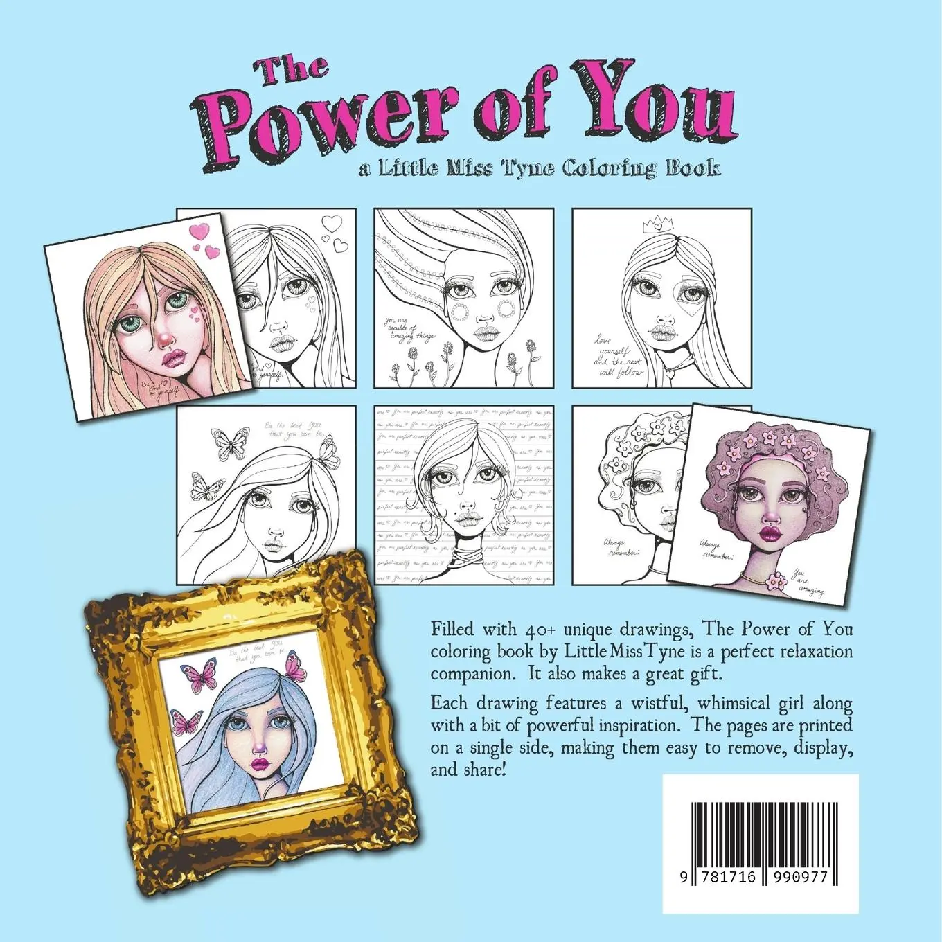 Rückseite: 9781716990977 | The Power of You a Little Miss Tyne Coloring Book | Dee Gellie | Buch