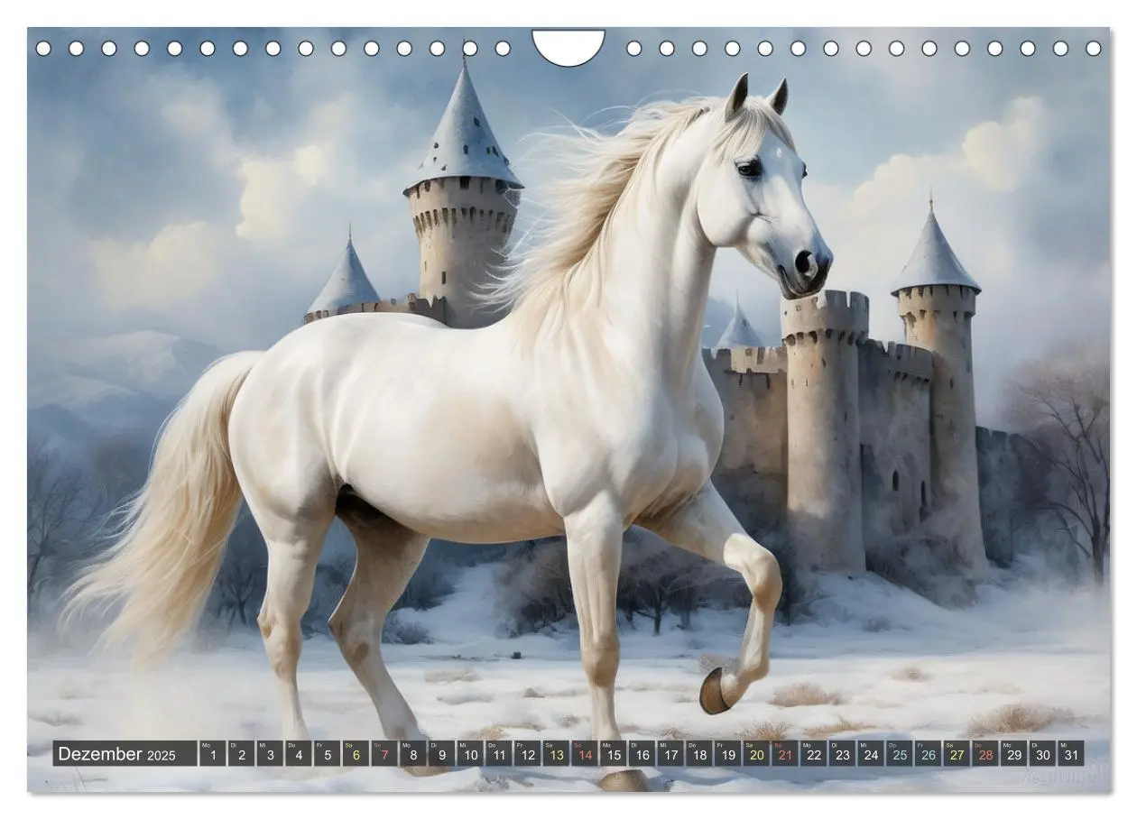 Bild: 9783457170977 | Schöne wilde Mustangs (Wandkalender 2025 DIN A4 quer), CALVENDO...
