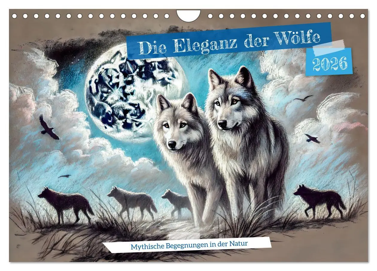 Cover: 9783457310977 | Die Eleganz der Wölfe - Mythische Begegnungen in der Natur...