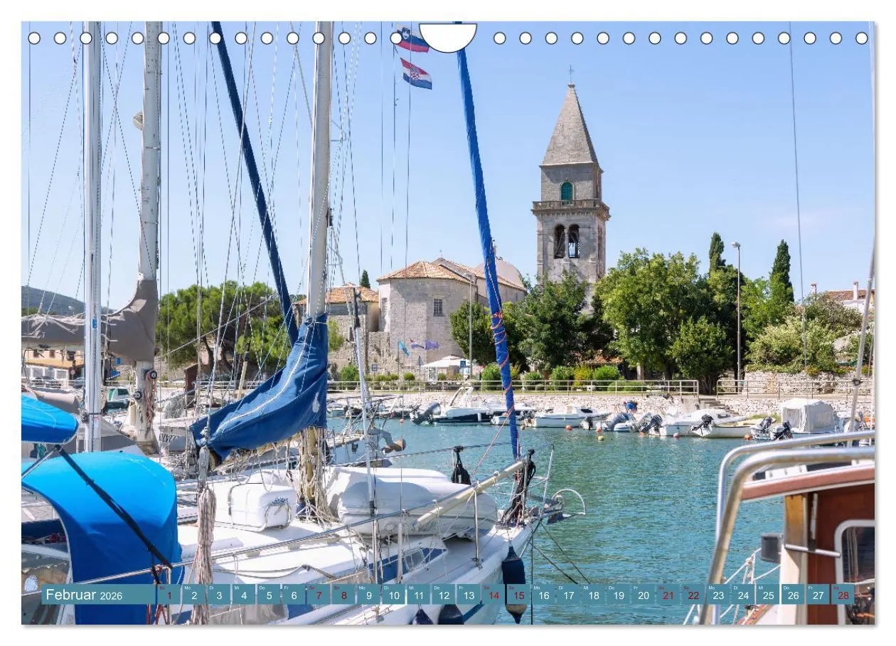 Bild: 9783457620977 | Faszination Kroatien - Kvarner Bucht (Wandkalender 2026 DIN A4...